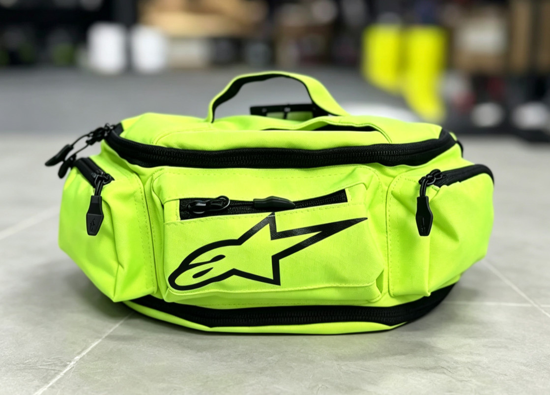 Alpinestars KANGA‑2 WP green Waterproof Motorcycle Waist Bag Hip Riding Fanny