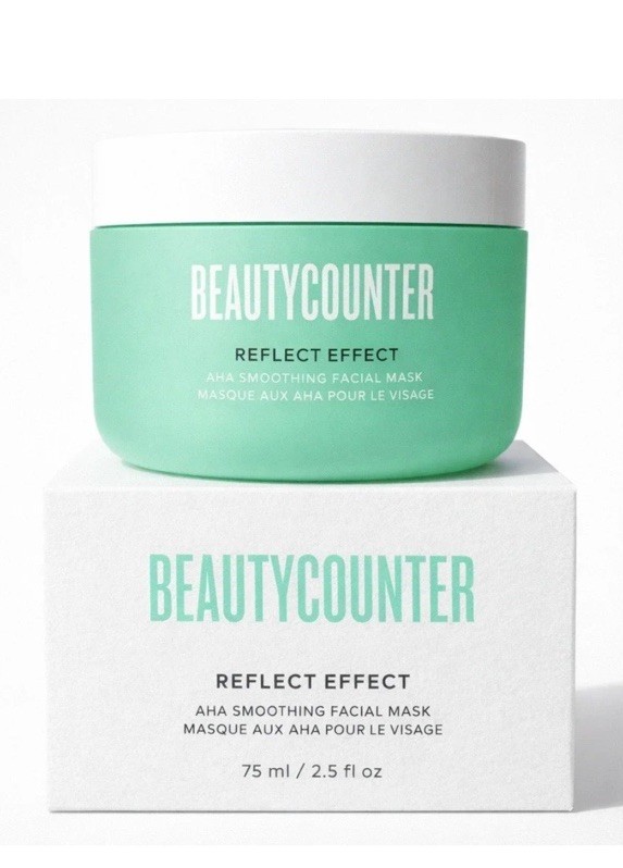 Beautycounter Reflect Effect AHA Smoothing Facial Mask - 2.5 oz / 75mL NEW Large