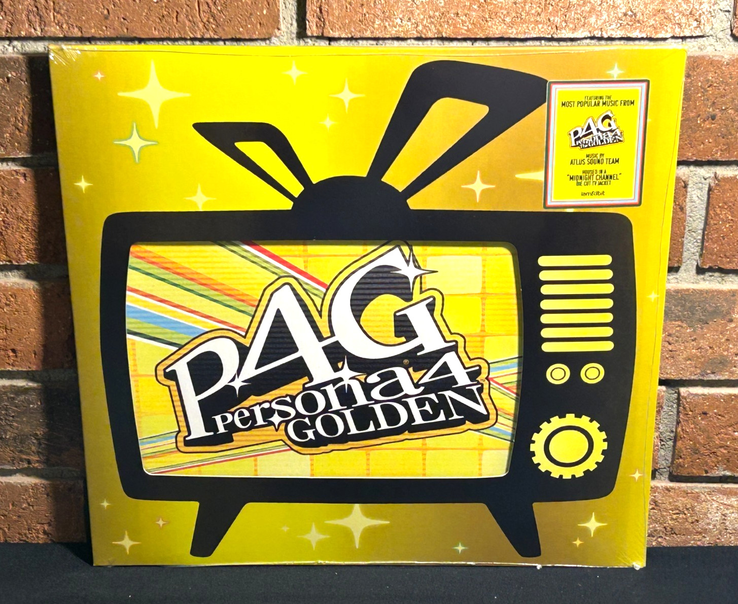PERSONA 4 - Soundtrack, Limited 1st Press GOLDEN COLORED VINYL LP New & Sealed