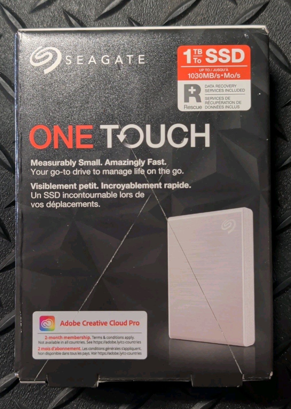 Seagate One Touch 1TB USB-C External SSD - Silver (STKG1000401) Seagate One Touch 1TB USB-C External SSD - Silver (STKG1000401)