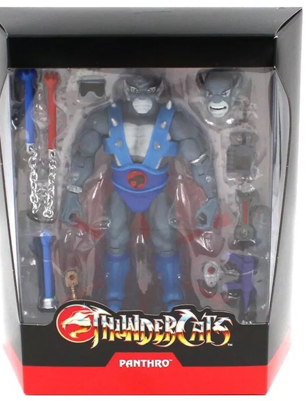 Super7 Thundercats Ultimates Panthro Version 2 New In Sealed Package Super7 Thundercats Ultimates Panthro Version 2 New In Sealed Package