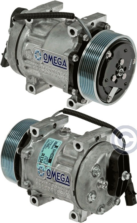 New OEM Sanden A/C Compressor-Fits 1994-2005 Dodge Ram 2500/3500 5.9L L6 Diesel