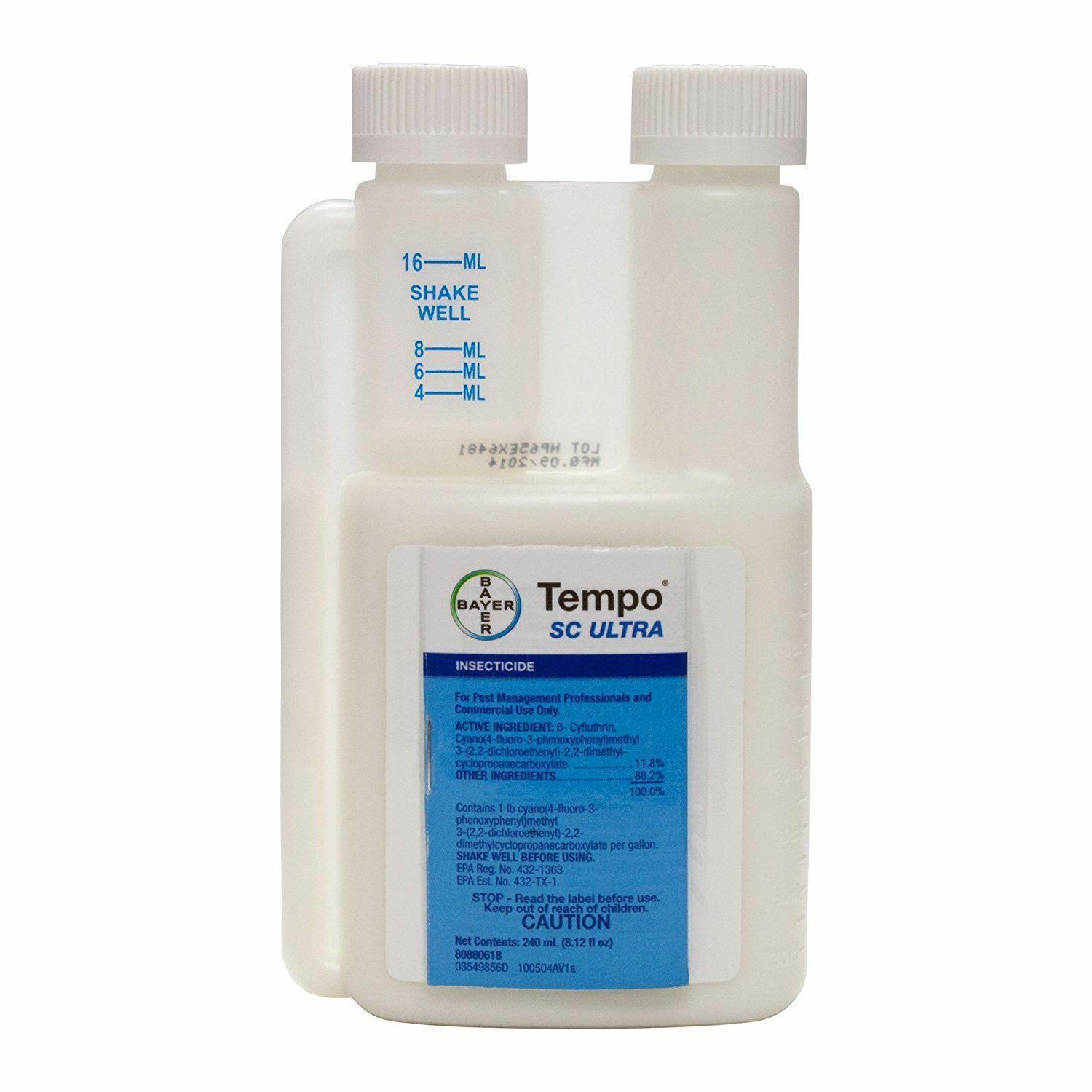 Tempo SC Ultra 8oz (240ml) Broad Spectrum Indoors Outdoors Ants Roaches Bed Bug
