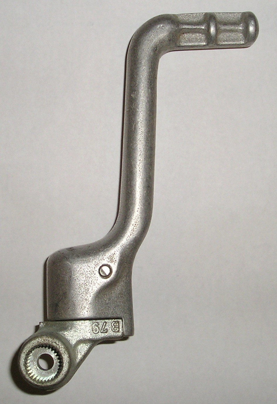 1987-1997 KTM 125 OEM motorcycle kick starter lever part #502-33-036-244 alloy 1987-1997 KTM 125 OEM motorcycle kick starter lever part #502-33-036-244 alloy