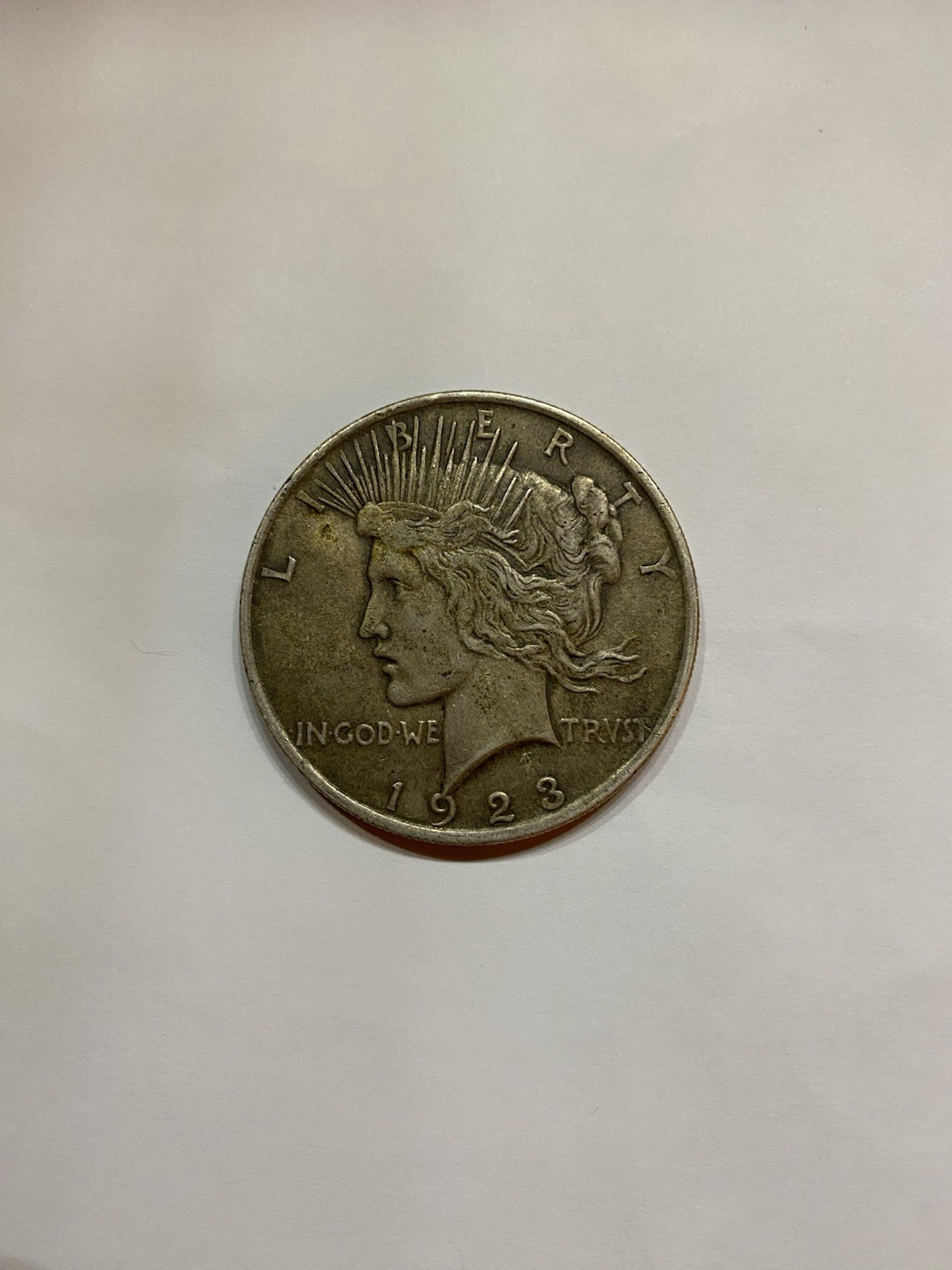 1923 Peace Dollar In Great Condition 1923 Peace Dollar In Great Condition