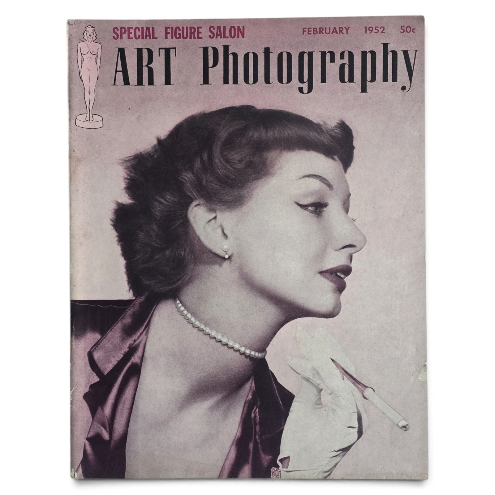 Vintage ART PHOTOGRAPHY Magazine February 1952 Special Figure Salon Glamour
