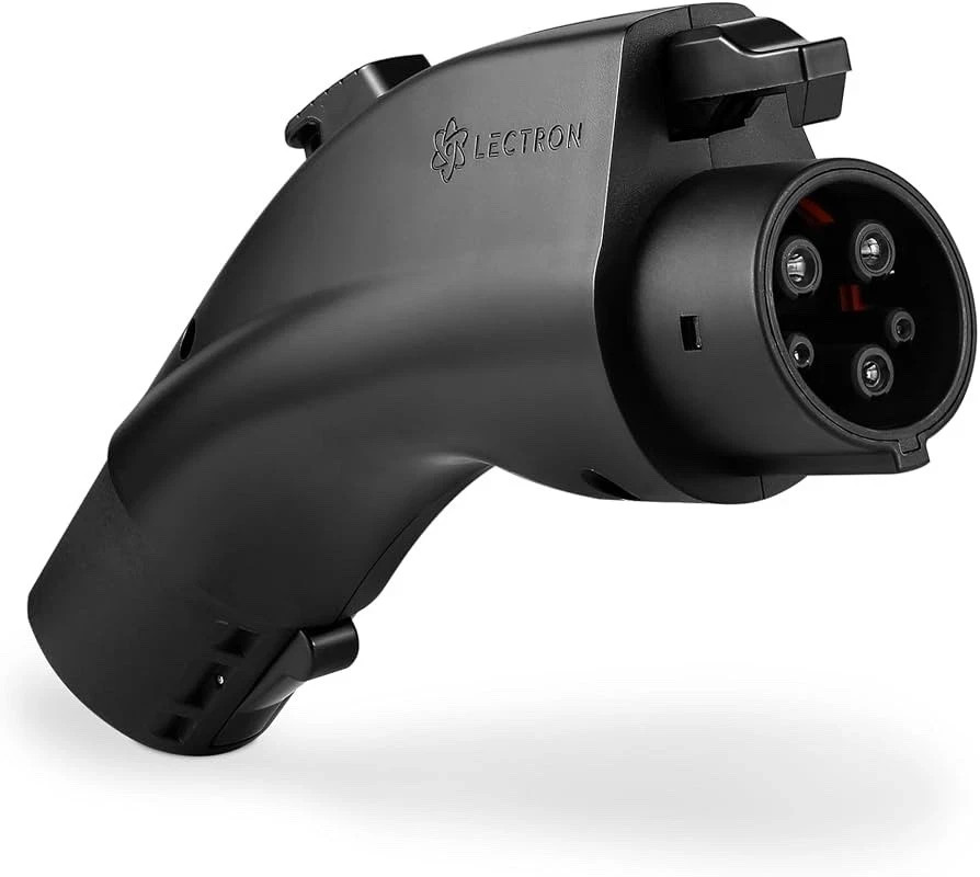 Lectron Tesla to J1772 EV Charging Adapter 48A 240V NACS Black