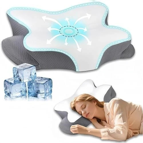 Almohadas Ortopedicas Para Cervical Alivio Dolor Cuello Foam Memory Dormir Bien