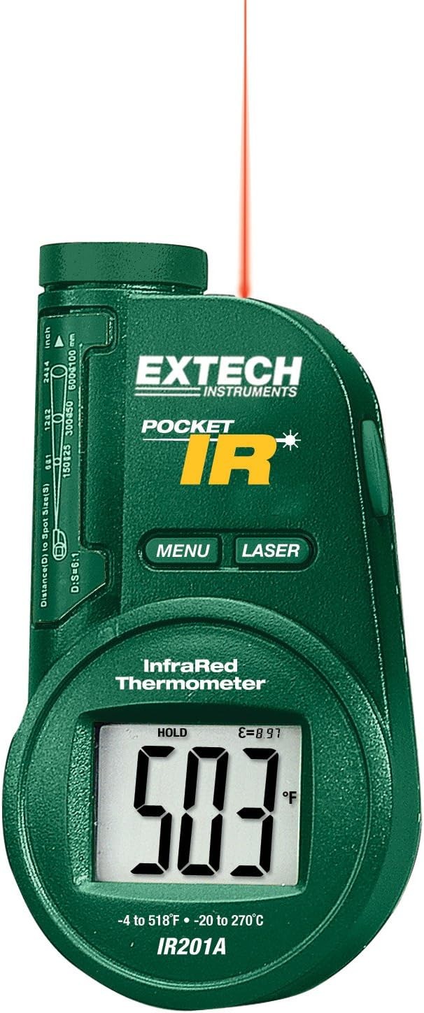 Extech IR201A Pocket IR Thermometer Extech IR201A Pocket IR Thermometer