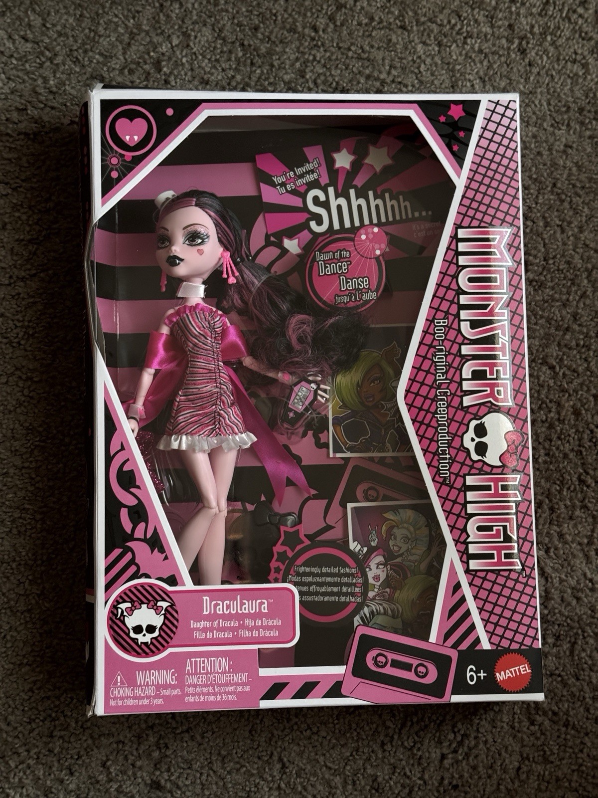 2026 Monster High Doll Dawn of the Dance Creeproductions Draculaura IN HAND READ