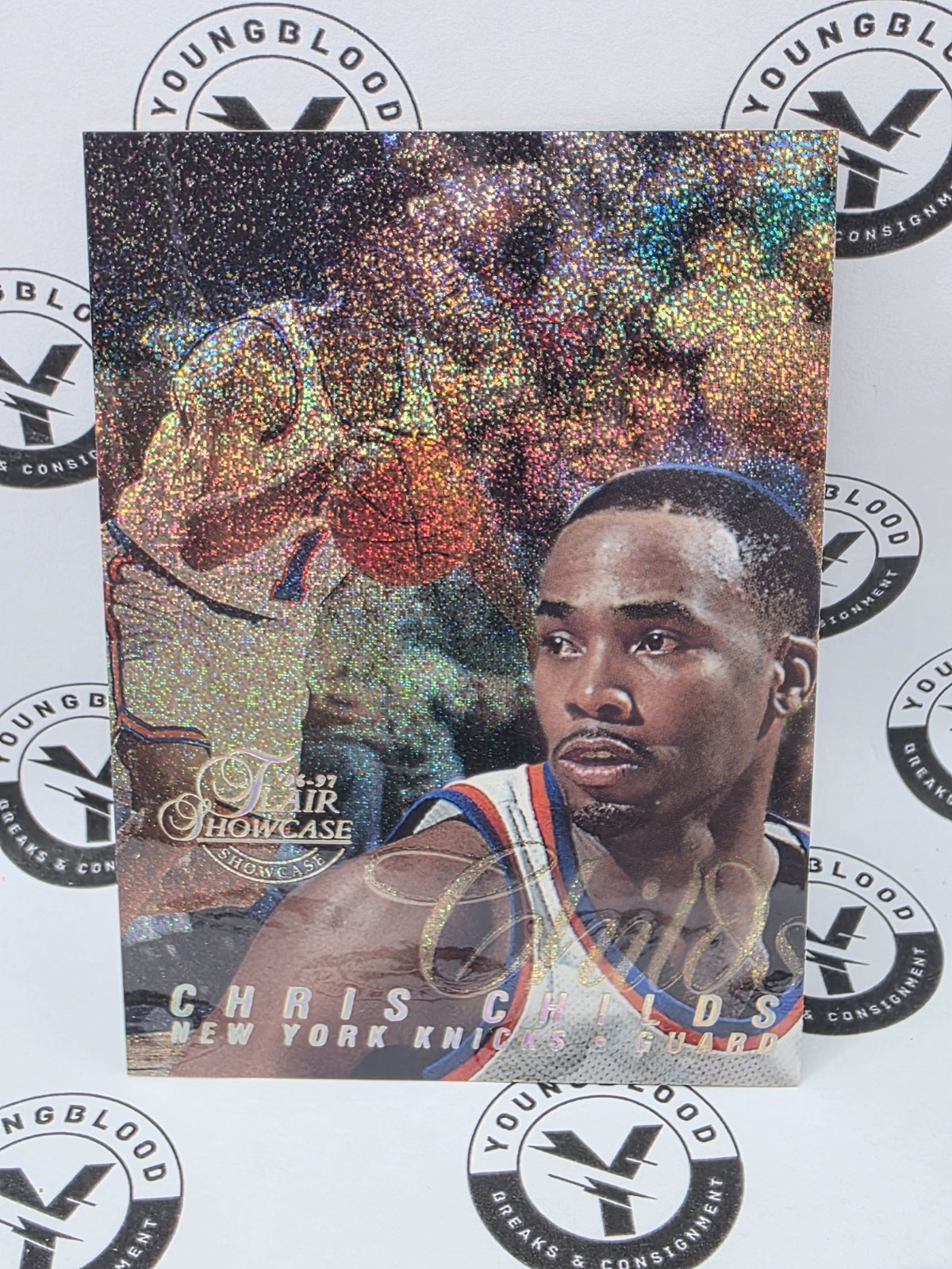 1996-97 Flair Showcase Row 0 #61 Chris Childs