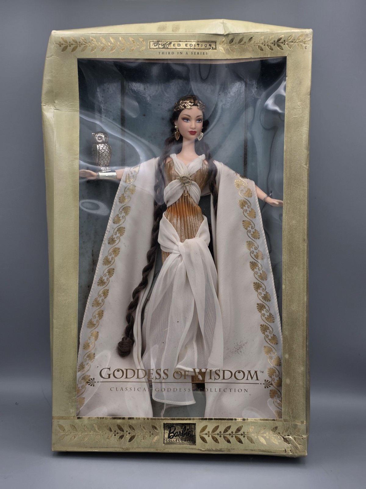 Barbie Classical Goddess Goddess of Wisdom Doll MPN X8428 NRFB Mattel Barbie Classical Goddess Goddess of Wisdom Doll MPN X8428 NRFB Mattel