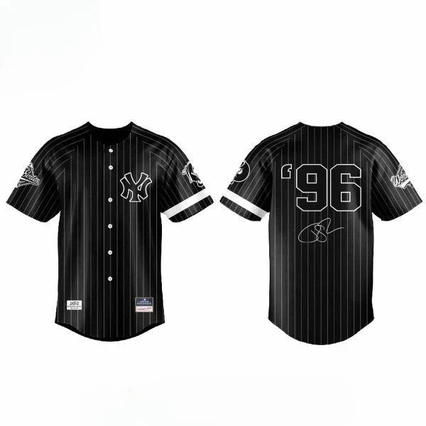 Yankees 2026 Jay-Z 30 Years Of Music Career Baseball Jersey Striped