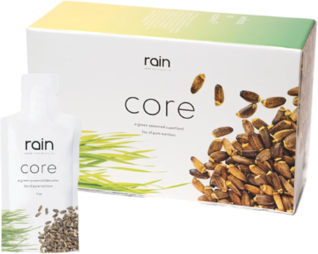 Rain Core Supergreens Detox Drink 30 Pouches Antioxidant Immune Support Suppleme