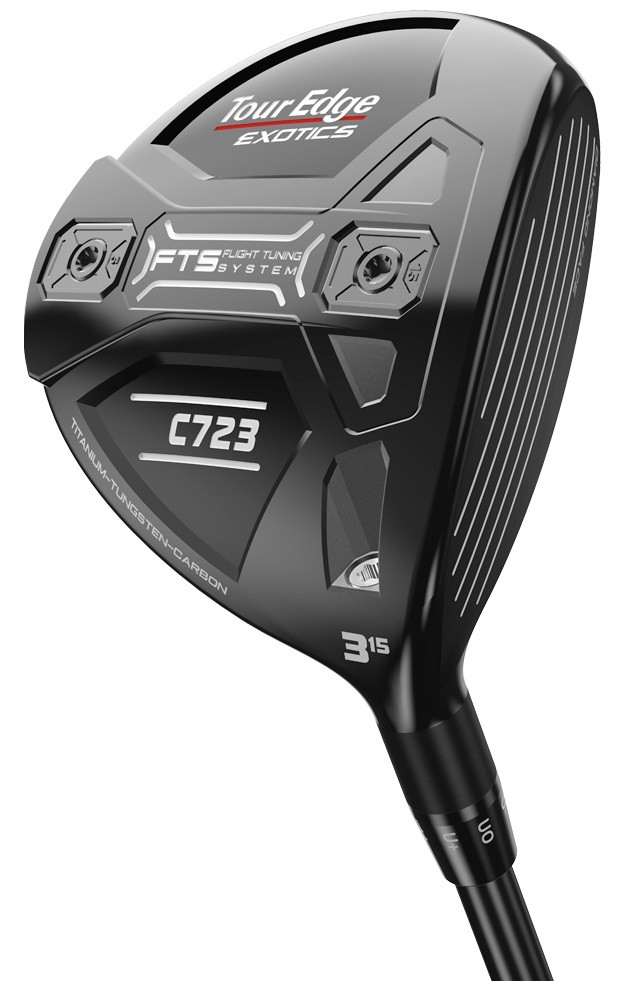Tour Edge Exotics C723 15* 3 Wood Regular Mitsubishi Tensei AV XLink Blue 65 Val