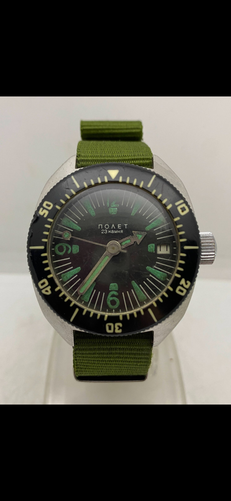 USSR Poljot Amphibian Rare Mecanical men\'s watch scuba USSR Poljot Amphibian Rare Mecanical men\'s watch scuba