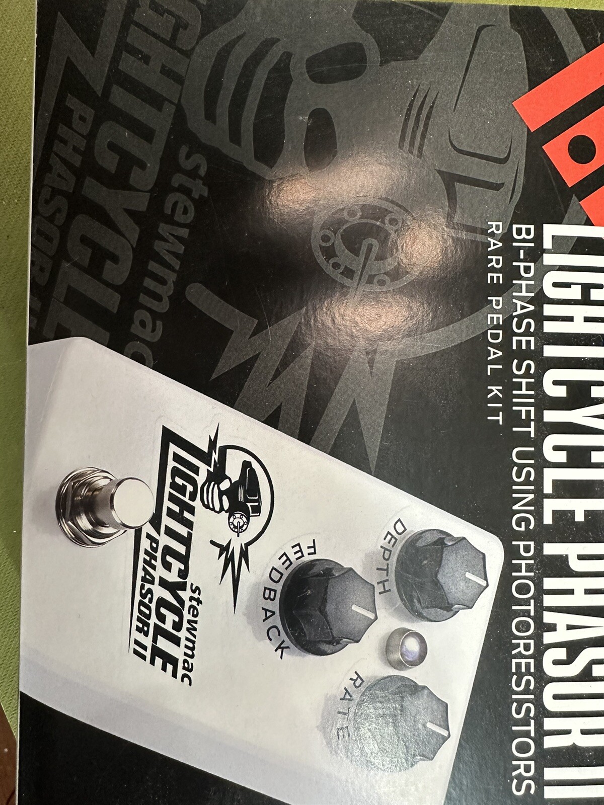 Lightcycle Phasor ll Guitar Pedal Kit StewMac
