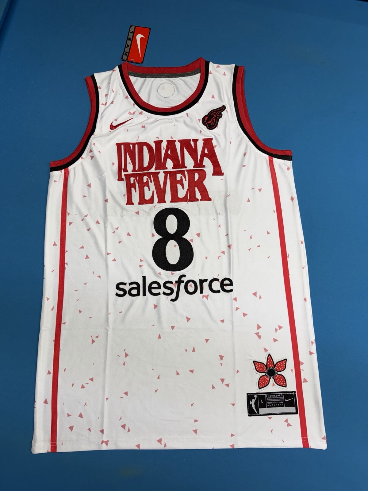 Sophie Cunningham Adult Large #8  Indiana Fever Swingman Jersey