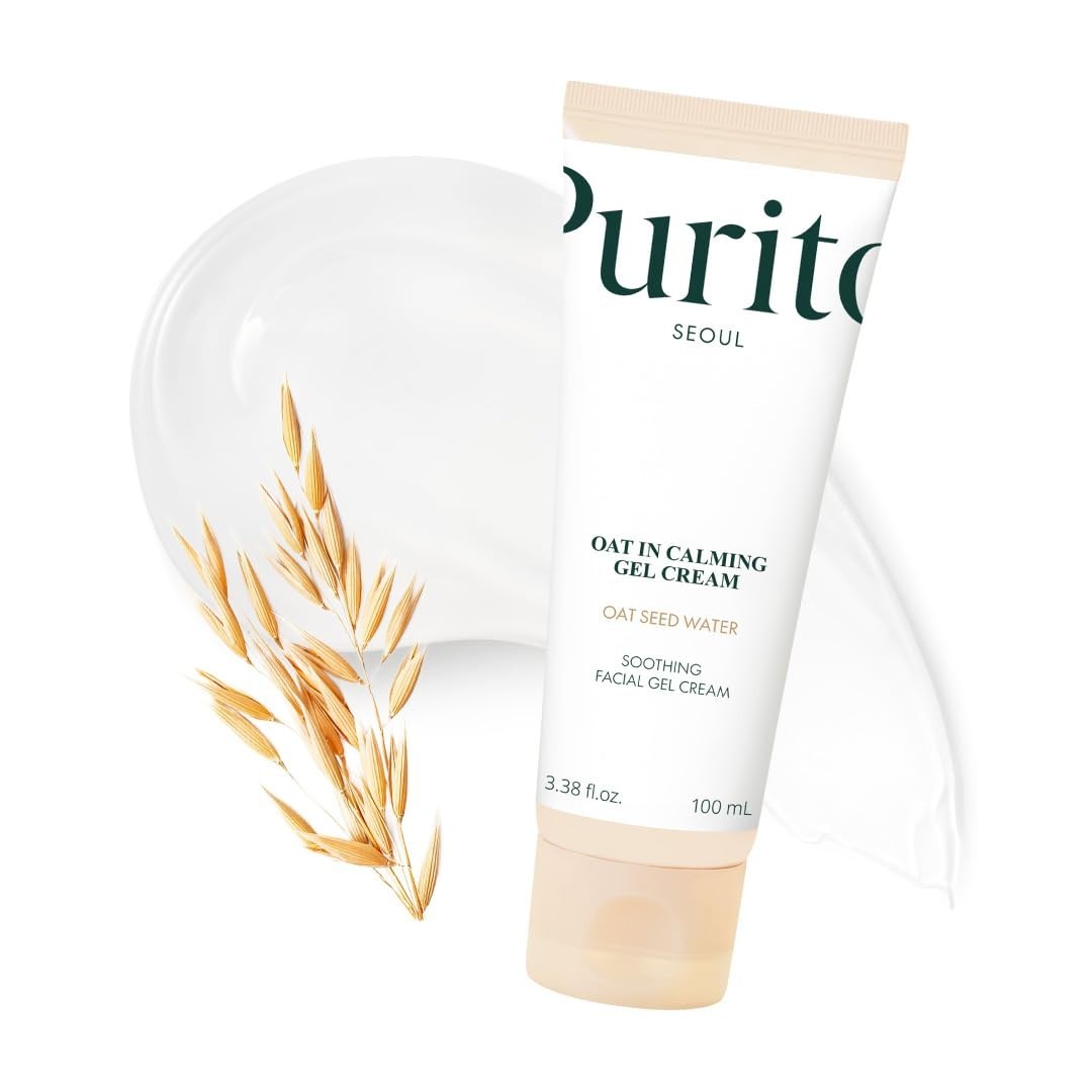 PURITO SEOUL Oat-In Calming Gel Cream 100ml Moisturizer Korean Skincare Vegan