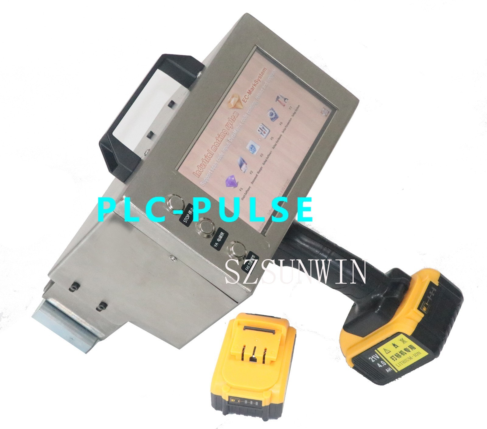 Handheld Dot Peen Marking Machine VIN Code Chassis Number Metal Printer 150*40MM