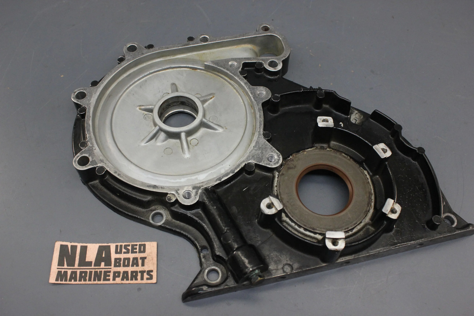 MerCruiser 71903A2 71903 470 488 190 3.7L 4cyl Front Water Pump Impeller Cover MerCruiser 71903A2 71903 470 488 190 3.7L 4cyl Front Water Pump Impeller Cover