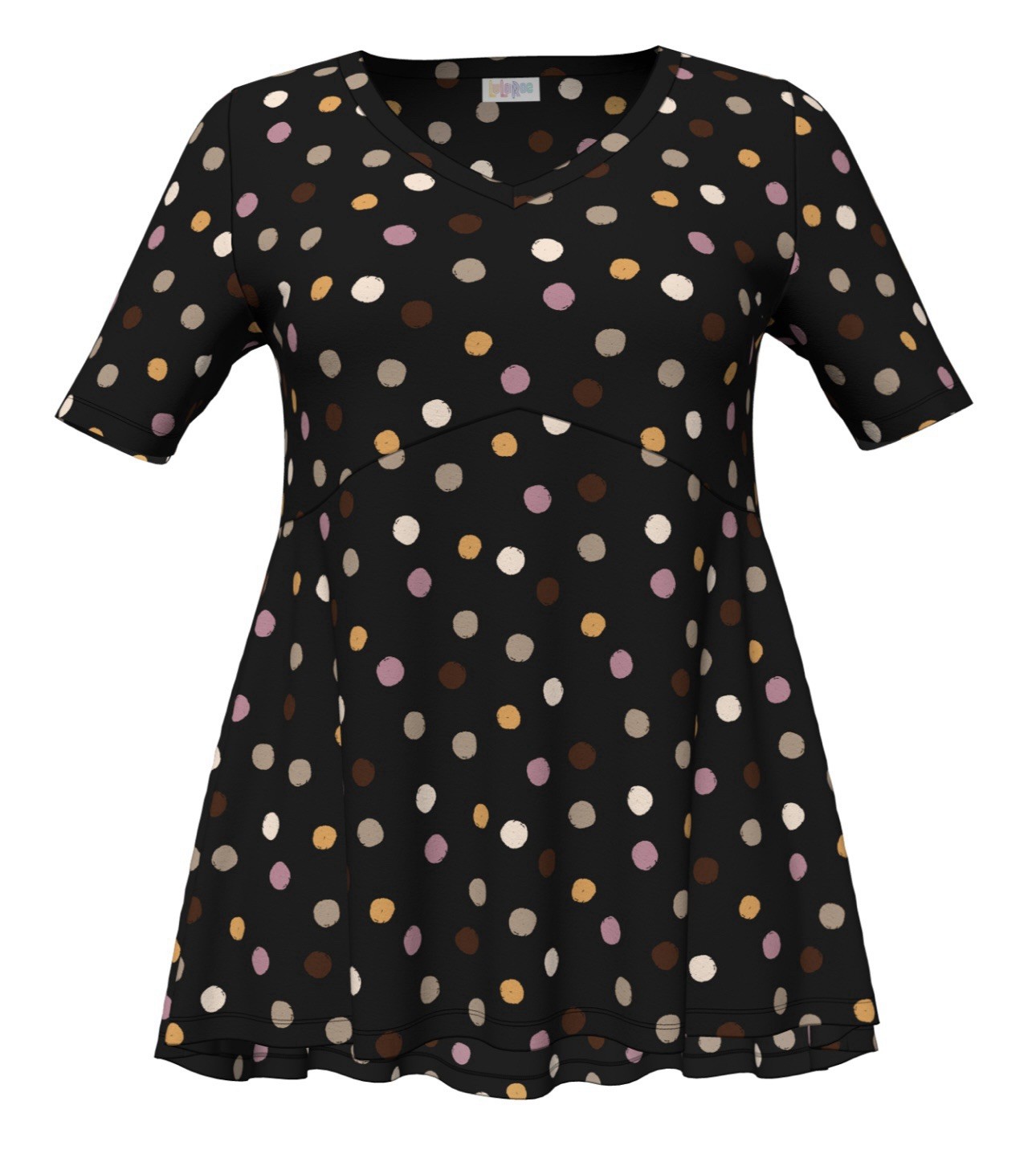 NWT LuLaRoe Medium Jana Empire Waist Swing Top - As Pictured NWT LuLaRoe Medium Jana Empire Waist Swing Top - As Pictured