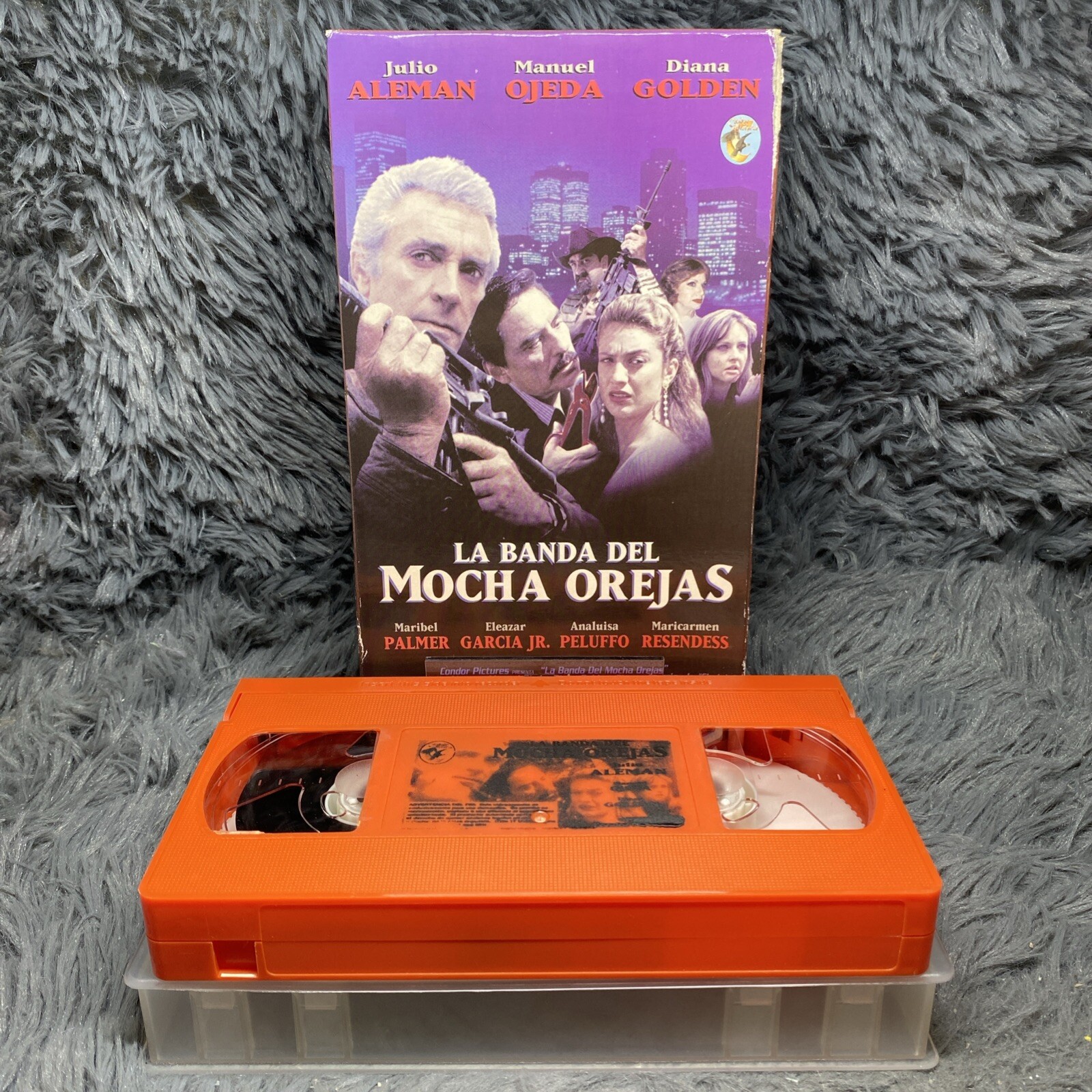 La Banda Del Mocha Orejas VHS Tape 1998 Pelicula Mexicana Cine Narco Accion