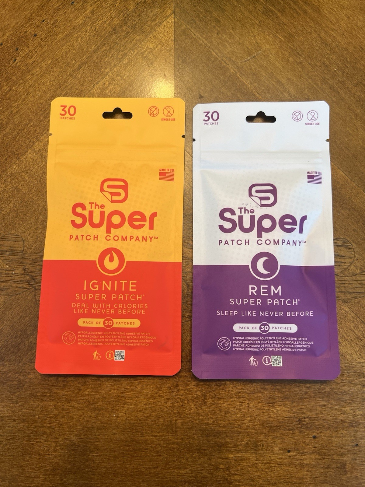 The Super Patch Company:The REM Patch & The Ignite Patch Pack Of 30 Patches