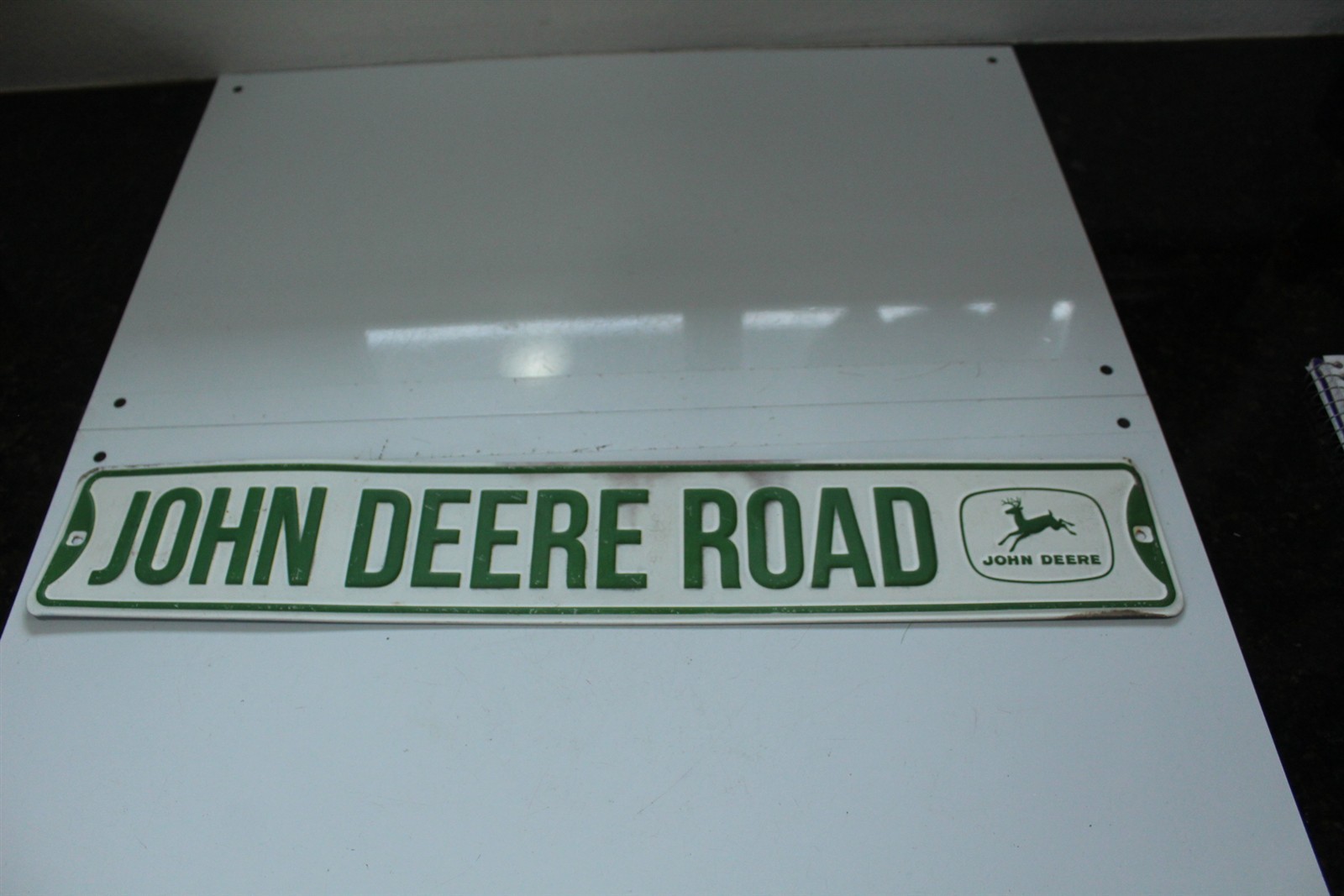 Vintage Licensed John Deere Tin Sign 20\