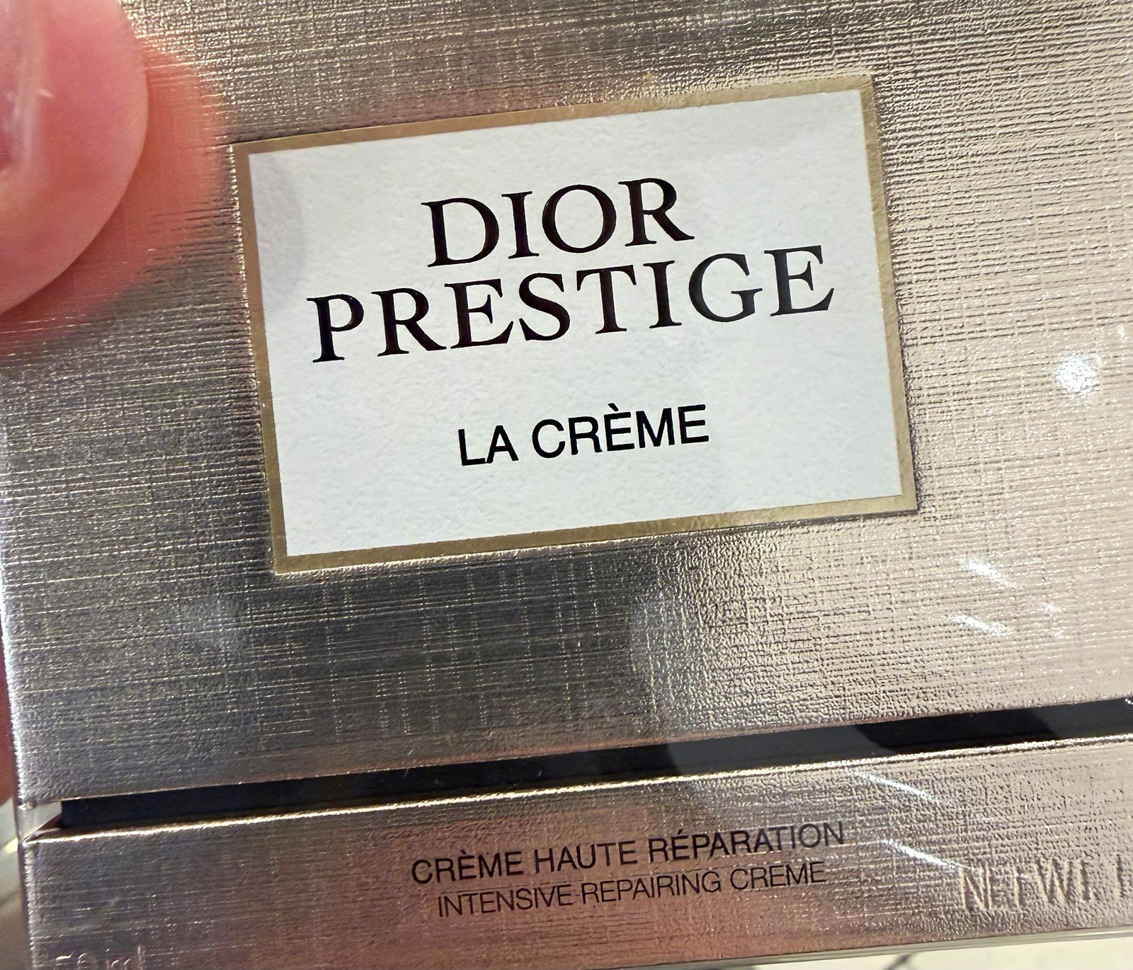 Dior Prestige La Crème Intensive Repairing Cream Face Moisturizer Dior Prestige La Crème Intensive Repairing Cream Face Moisturizer