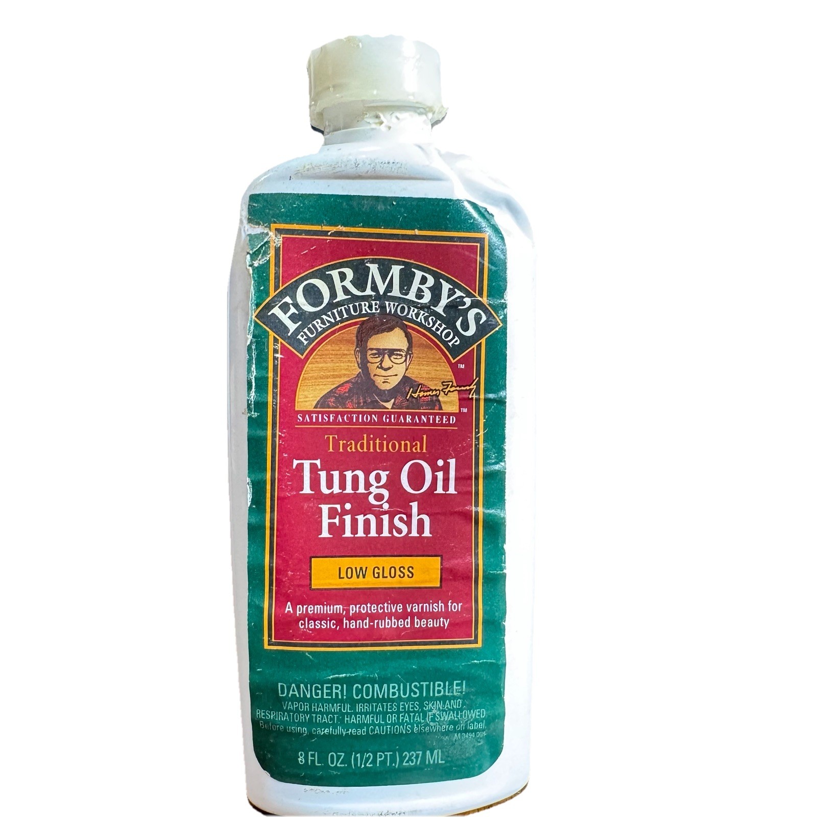 Formby’s Traditional Tung Oil Finish LOW GLOSS 8 fl oz   NEW