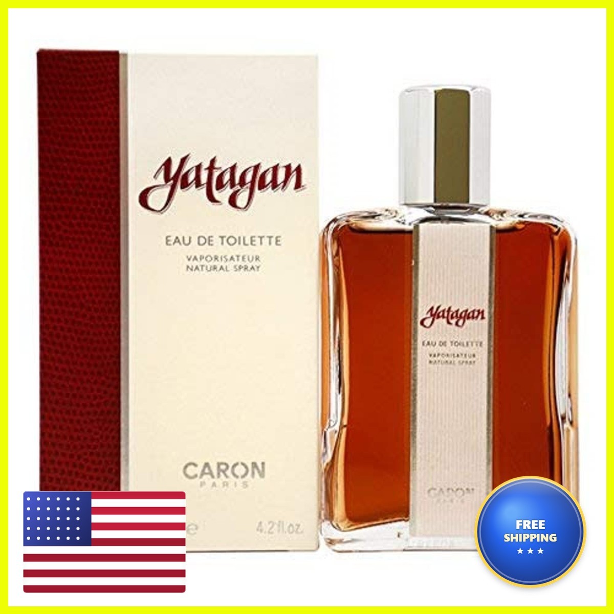 Caron Paris Yatagan Eau De Toilette Spray, 4.2 Fl Oz 115473 Caron Paris Yatagan Eau De Toilette Spray, 4.2 Fl Oz 115473