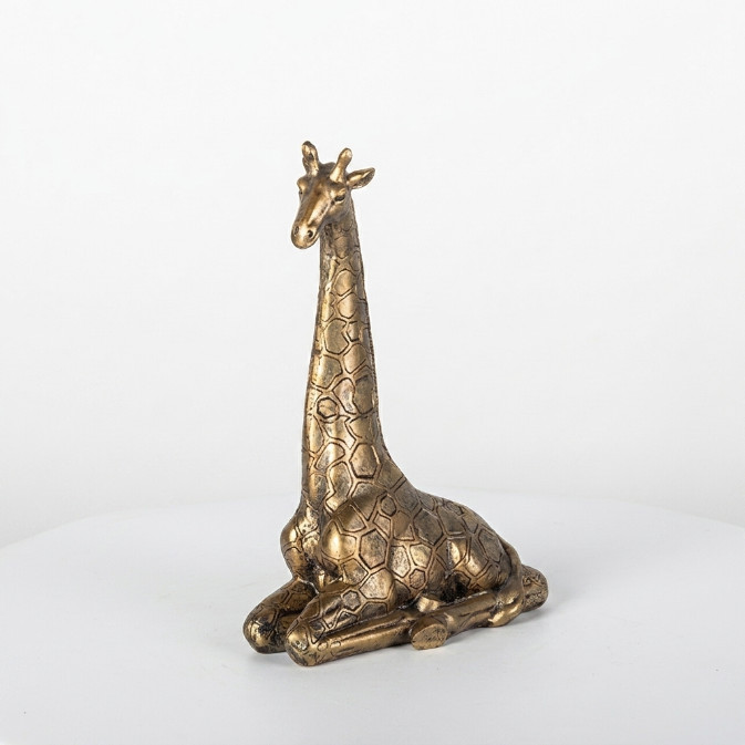 Animal Figurine Stainless Steel Gold Machine Made Decor | SCULPTURE STATUE Animal Figurine Stainless Steel Gold Machine Made Decor | SCULPTURE STATUE
