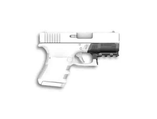Picatinny Rail Adapter for Glock 26, Glock 27, & Glock 33 Picatinny Rail Adapter for Glock 26, Glock 27, & Glock 33