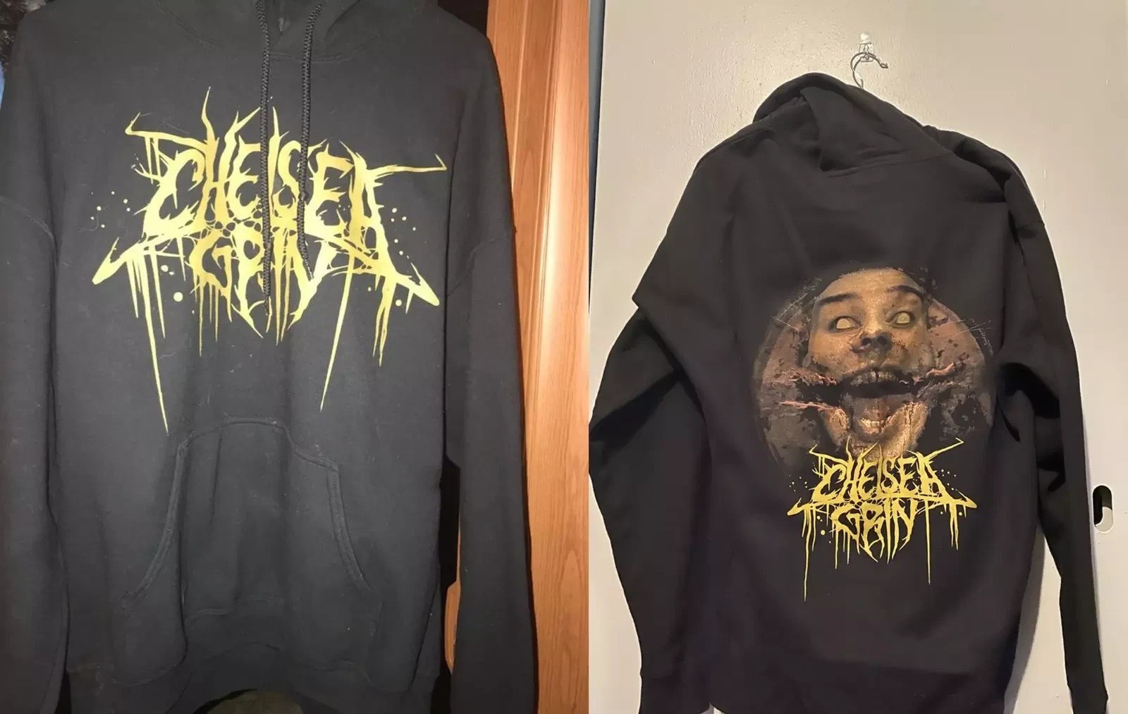 SALE Chelsea Grin Band Double Sided Tour Hoodie Full Size S-5XL