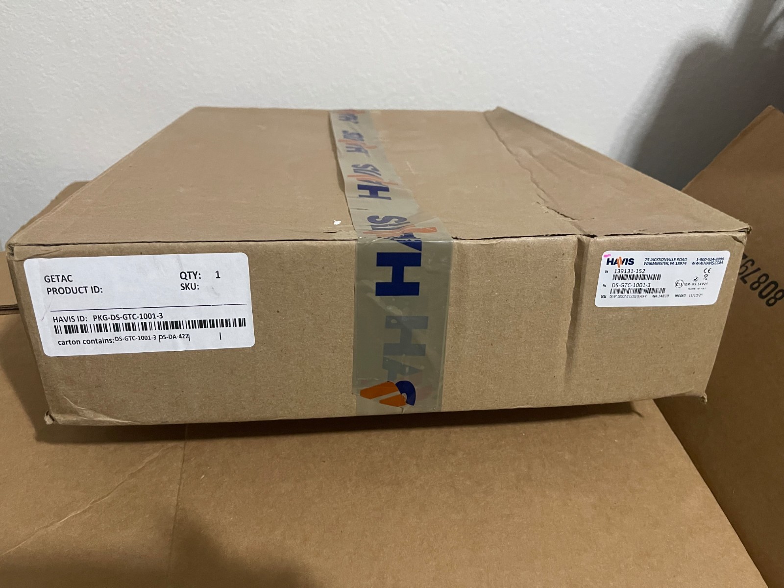 New Havis DS-GTC-1001-3 Getac K120 Laptop Dock / Docking Station 