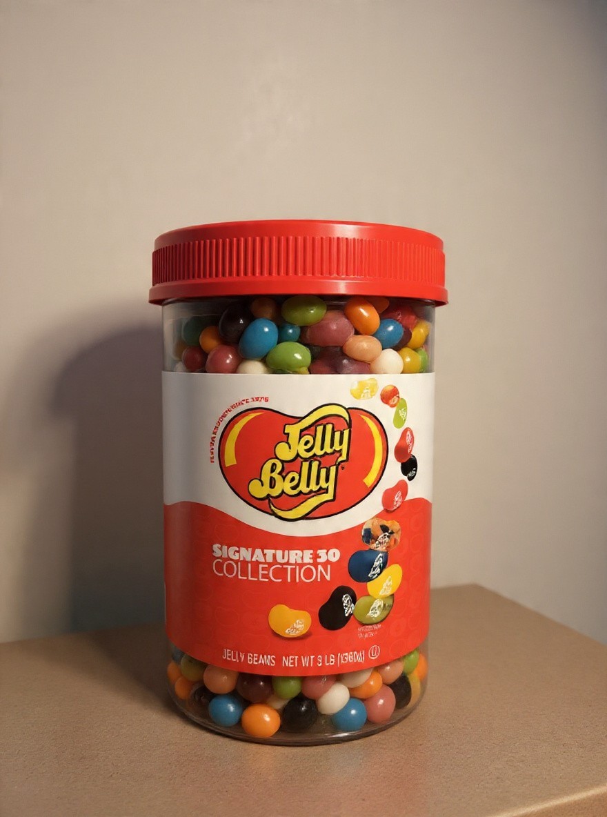 Jelly Belly Jelly Beans 30 Flavors 3lb Gourmet Assorted Candy Jar Bulk Fresh Box