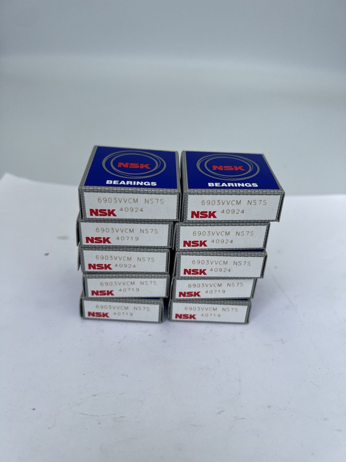 Lot of 10 - New NSK 6903VVCM NS7S Ball Bearings - Genuine Japanese Quality B2