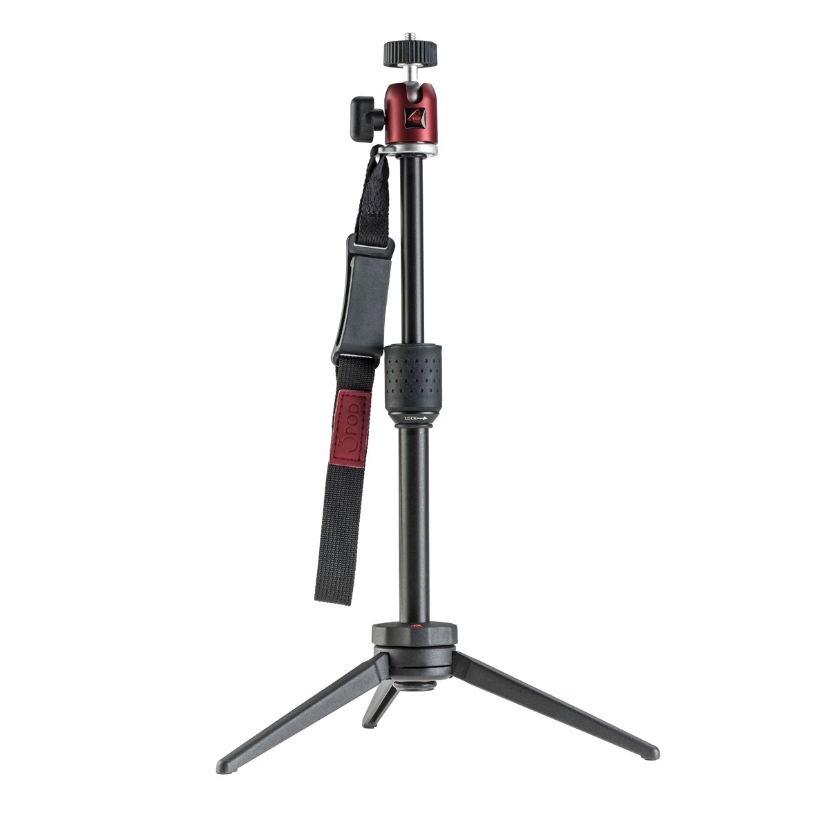 3Pod Small Portable 2-Section Table Top Mini Tripod with Ball Head