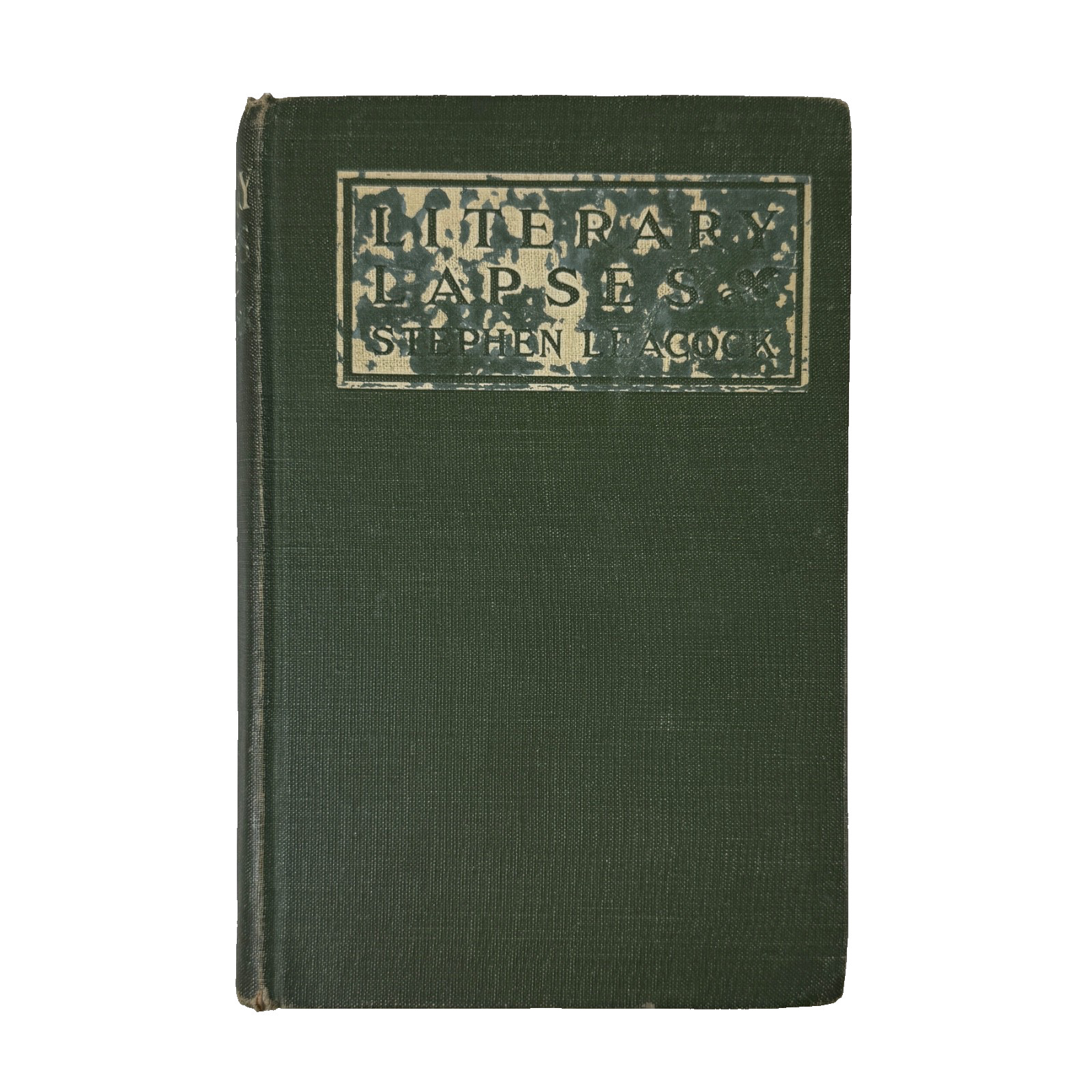 Literary Lapses by Stephen Leacock 1912 Antique Book