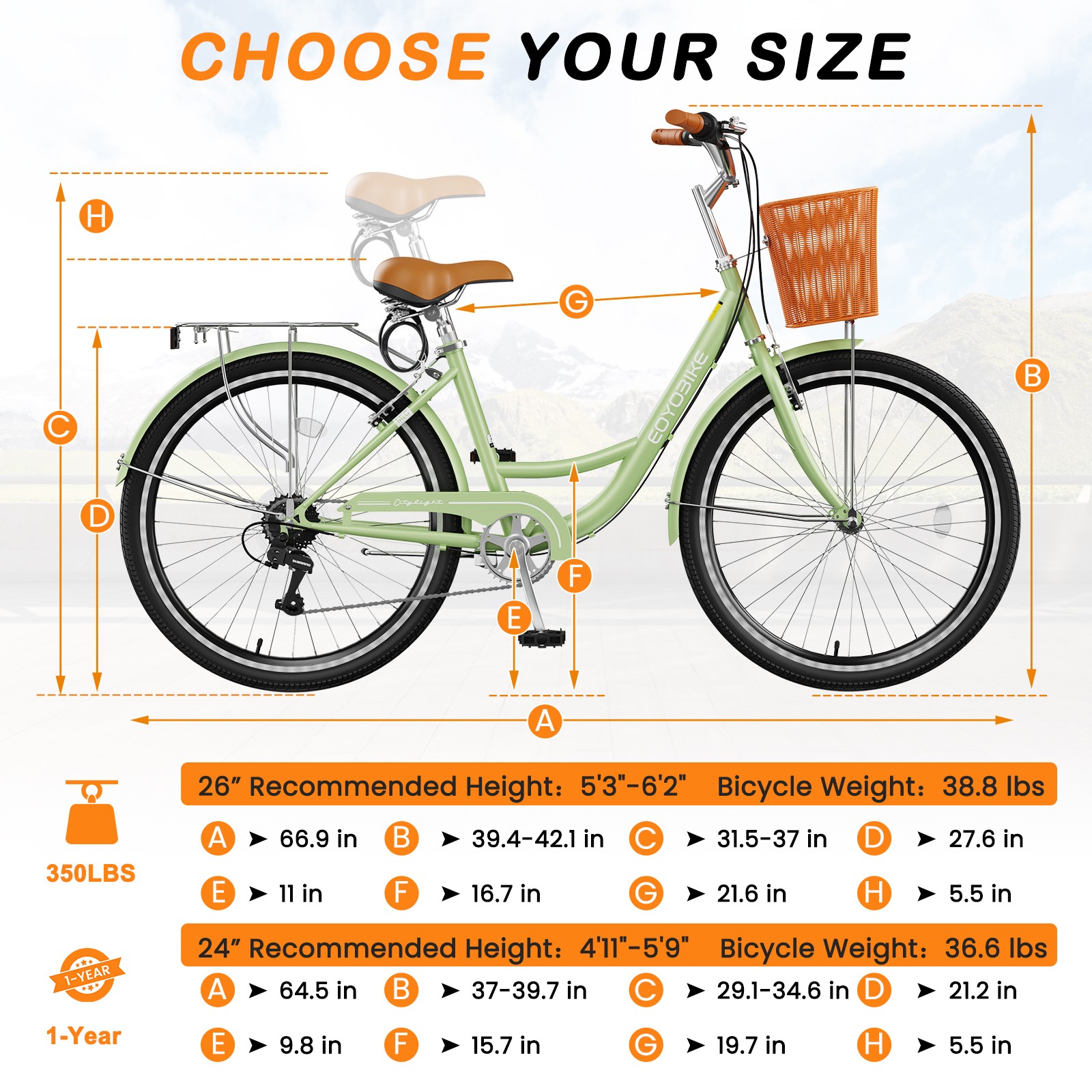 EOYOBIKE 24