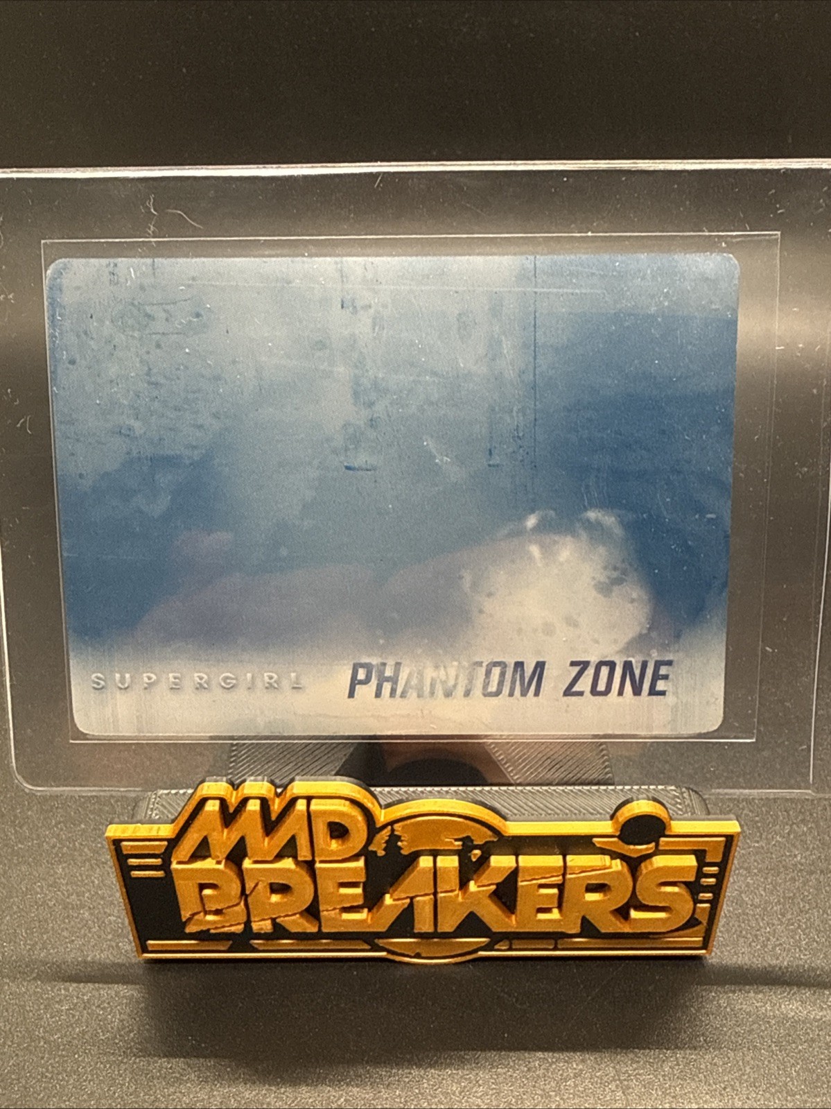 2018 Cryptozoic DC SUPERGIRL Season 1 Cyan Printing Plate Card 1/1 Phantom Zone 2018 Cryptozoic DC SUPERGIRL Season 1 Cyan Printing Plate Card 1/1 Phantom Zone
