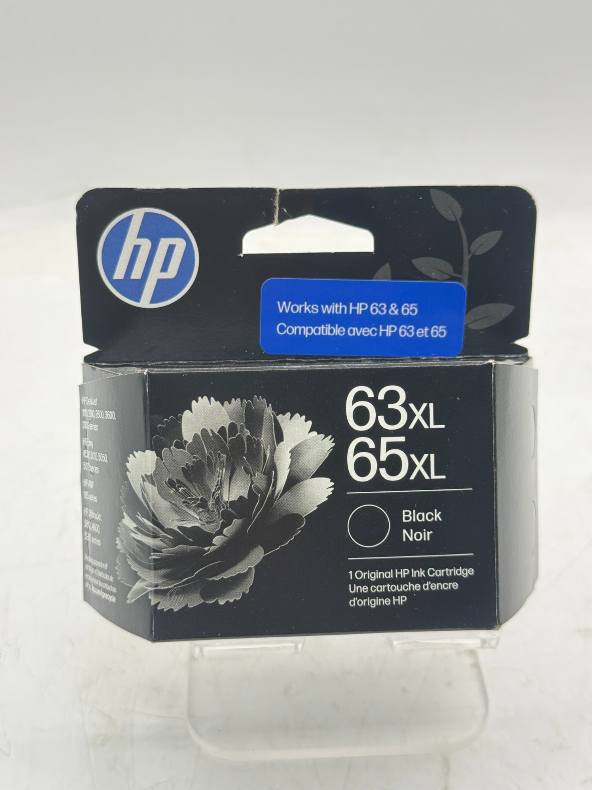 HP 63XL/65XL Black Ink Cartridge B7RT5AN 