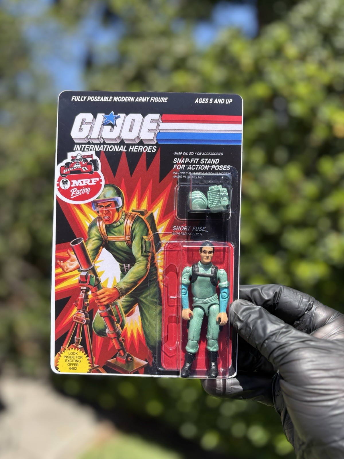 gi joe funskool Short -fuze Custom Made 