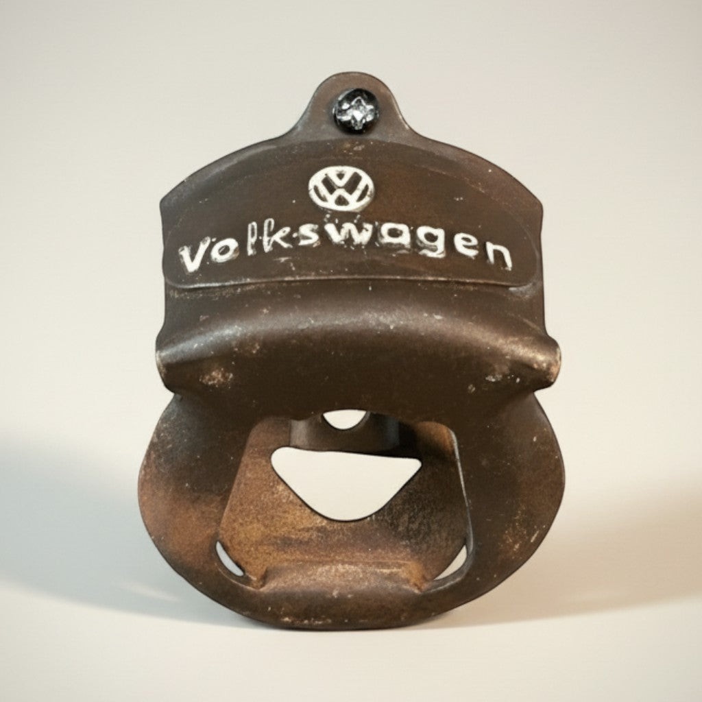 Volkswagen 1937 Embossed Metal Wall Bottle Opener