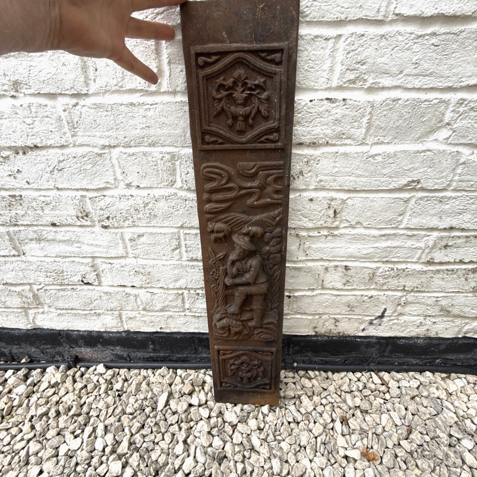 Antique Cast Iron Fireplace Decorative Insert 1890s/1900s A lovely thing Antique Cast Iron Fireplace Decorative Insert 1890s/1900s A lovely thing