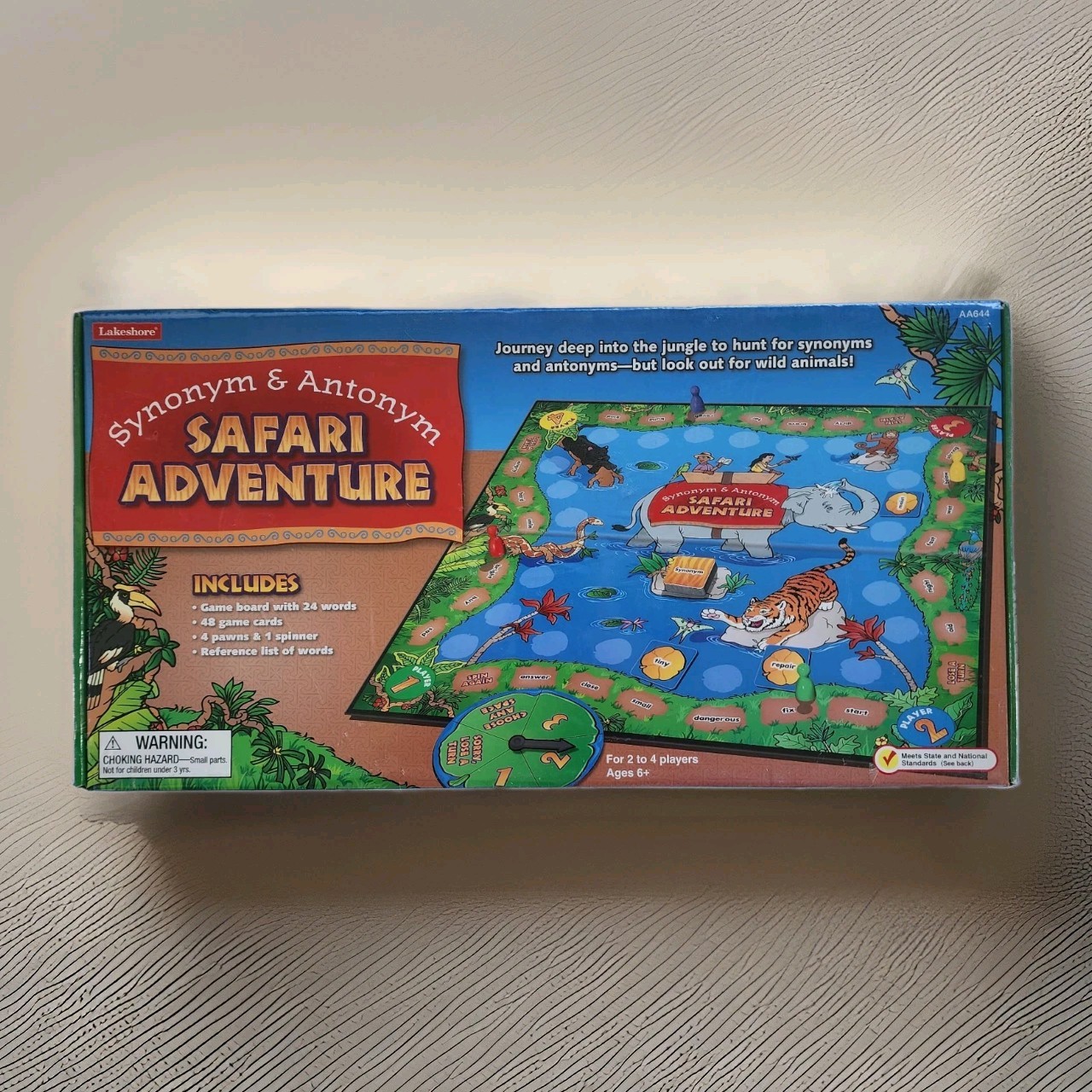 Lakeshore Learning Synonym & Antonym Safari Adventure game HOMESCHOOL - SEALED Lakeshore Learning Synonym & Antonym Safari Adventure game HOMESCHOOL - SEALED