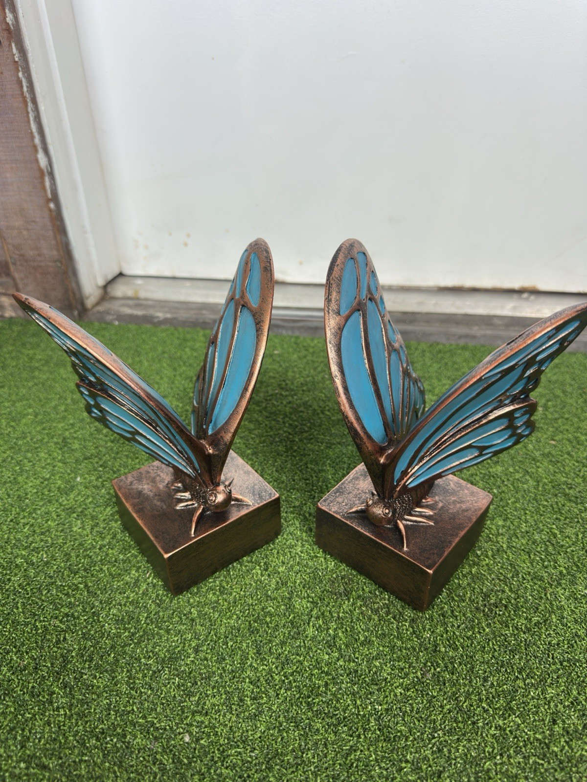 Vintage  Blue  Butterfly 