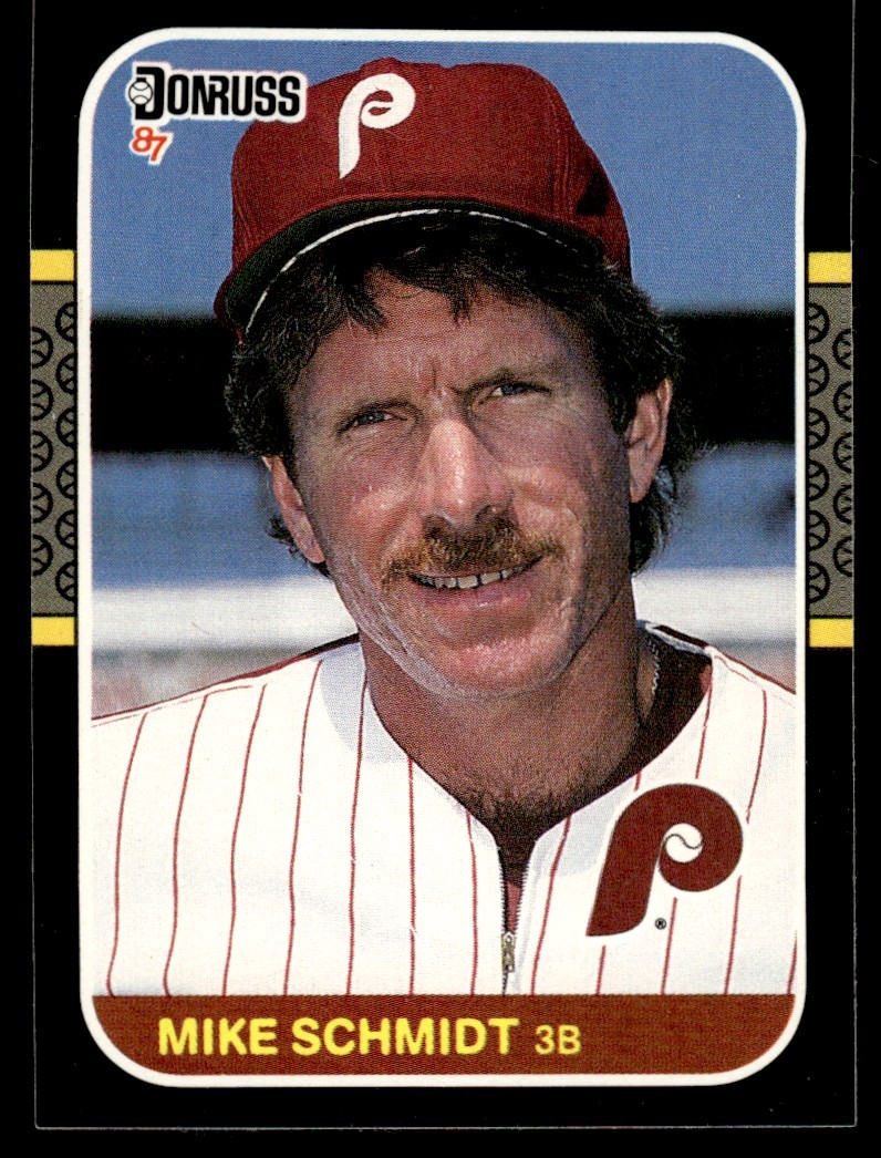 1987 Donruss Mike Schmidt #139 1987 Donruss Mike Schmidt #139