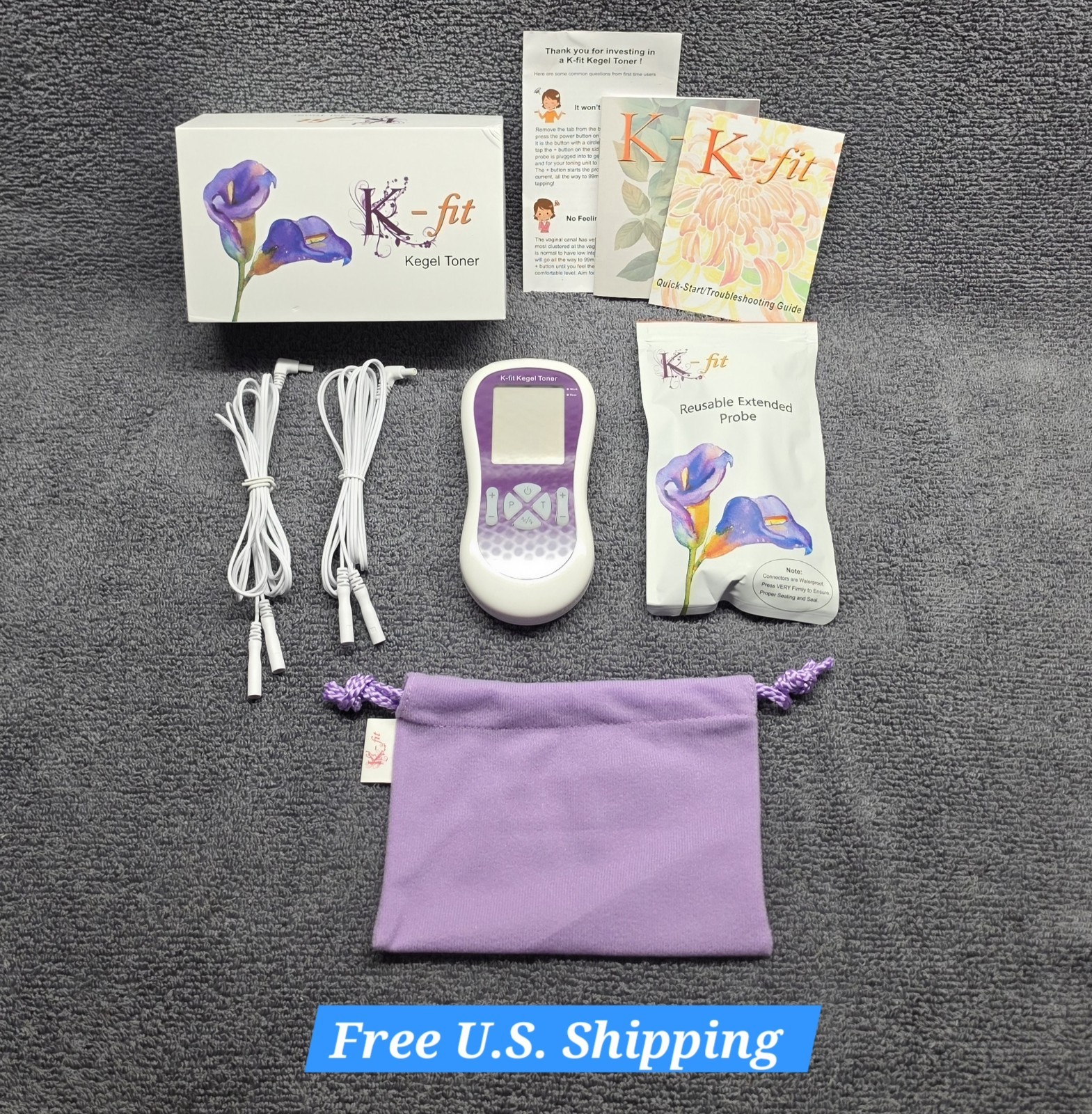 K-fit Kegel Toner for Women - Electric Pelvic Muscle